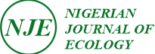 Nigerian Journal of Ecology by The Ecological Society of Nigeria